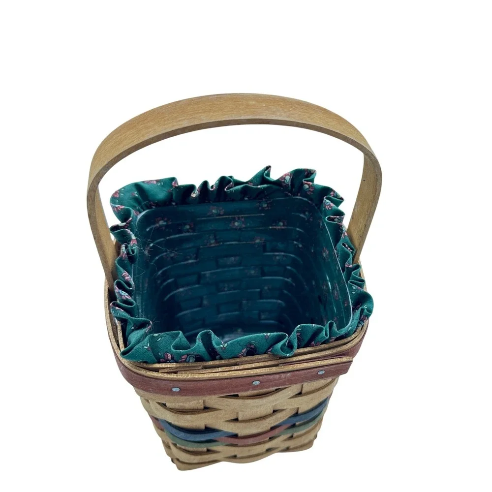 Vintage Longaberger Shades of Autumn Bittersweet Basket 1992‎ Liner Protector